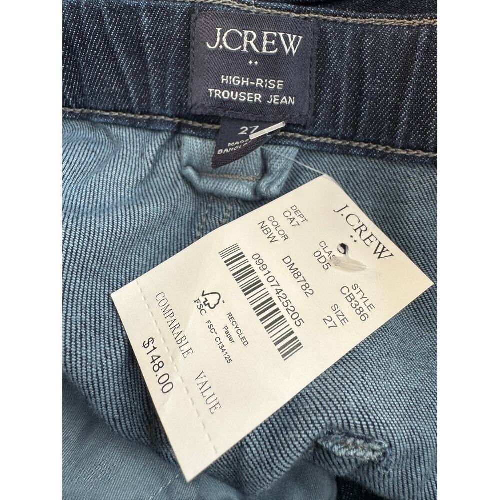 J Crew Factory High Rise Trouser Jeans 32W 42H - Picture 10 of 10
